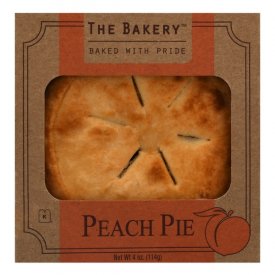 The Bakery Mini Peach Pie, 4 oz
