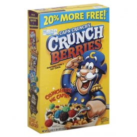 Captain Crunch Cap'n Crunch Crunchberries +20% Free