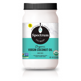 Spectrum Culinary Organic Unrefined Virgin Coconut Oil, 14 fl. oz.