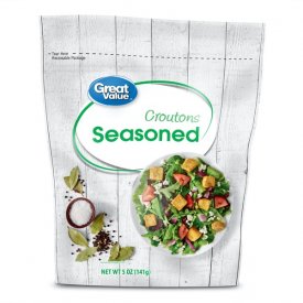 Great Value Seasoned Croutons, 5 oz