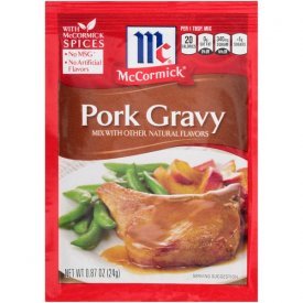 McCormick Pork Gravy Mix, 0.87 oz