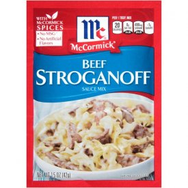McCormick Beef Stroganoff Sauce Mix, 1.5 oz