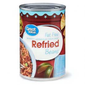 Great Value Fat Free Refried Beans, 16 oz