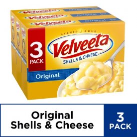 Velveeta Original Shells & Cheese, 3 ct - 36.0 Ounce Package