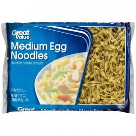 Great Value Medium Egg Noodles, 16 oz