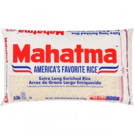 Mahatma Extra Long Grain Enriched Rice, 5 lb. Bag