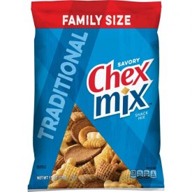 Chex Mix Traditional Savory Snack Mix, 15 oz Bag