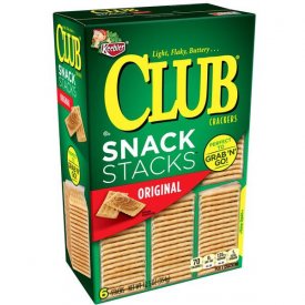 Keebler Club Original Snack Stacks Crackers 12.5 Oz 6 Ct