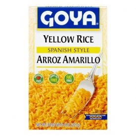 Goya Arroz Amarillo Yellow Rice, Spanish Style, 8 Oz, 24 Ct