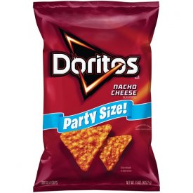 Doritos Nacho Cheese Tortilla Chips Party Size!, 15 Oz.