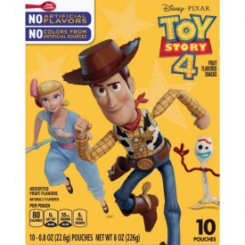 Disney Toy Story Fruit Snacks 10 pouches