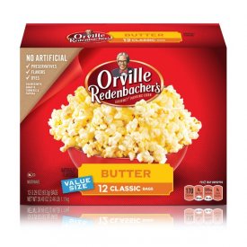 Orville Redenbacher's Butter Popcorn, 3.29 Oz., 12 Bag