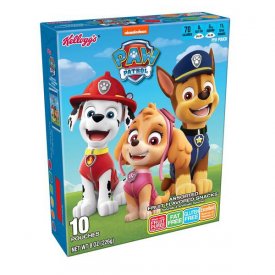 Kellogg's Paw Patrol Assorted Fruit Flavored Snacks Pouches, 8 Oz. 10 Count