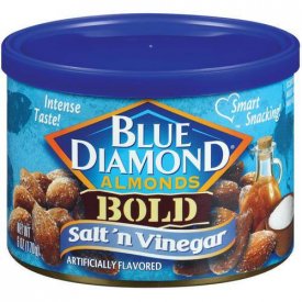 Blue Diamond Almonds Bold Salt 'N Vinegar Almonds, 6 Oz.