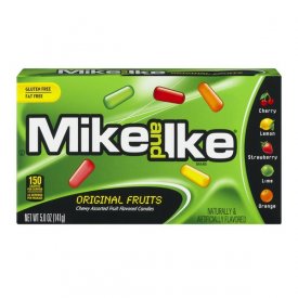 Mike and Ike Fat-Free Original Fruits Chewy Fruit Flavored Candies, 3.6 Oz.