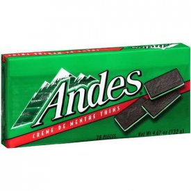Andes Creme De Menthe Thins Candy, 4.67 Oz.