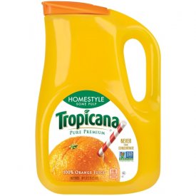 Tropicana Pure Premium, Homestyle, Some Pulp 100% Orange Juice, 89 Fl. Oz.