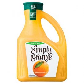 Simply Orange High Pulp Orange Juice, 2.63 Liters