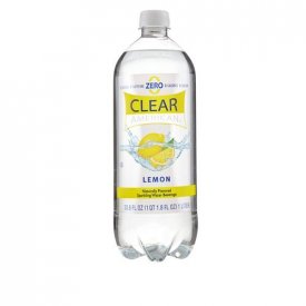 Clear American Lemon Sparkling Water, 33.8 Fl. Oz.