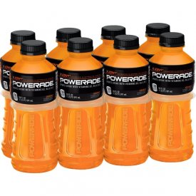 Powerade Sports Drink, Orange, 20 Fl Oz, 8 Count
