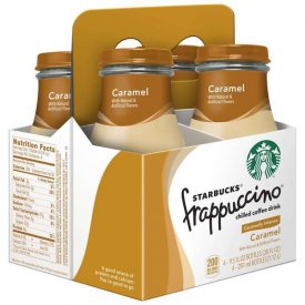 Starbucks Frappuccino Caramel Coffee Drink, 9.5 Fl. Oz., 4 Count
