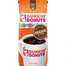 Dunkin' Donuts Original Blend Ground Coffee, Medium Roast, 12-Ounce