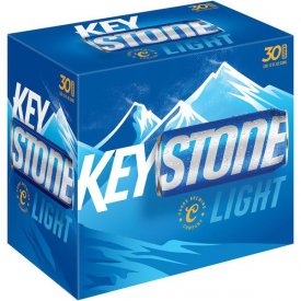 Keystone Light Lager Beer, 30 Pack, 12 fl oz cans