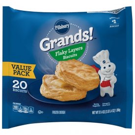 Pillsbury Grands! Flaky Layers Biscuits Value Pack, 20 Ct, 37.4 oz