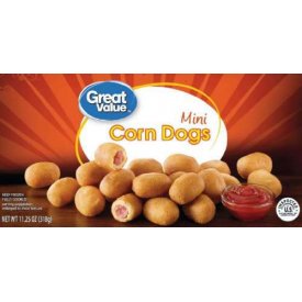 Great Value Mini Corn Dogs, 11.25 oz, 16 count