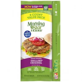 MorningStar Farms Veggie Burgers Grillers Original 18.9 Oz 8 Ct