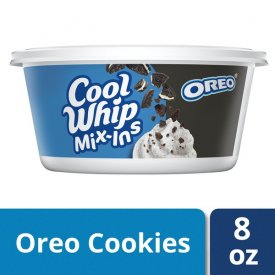 Cool Whip Mix-Ins Oreo Cookie Whipped Topping, 8 oz Tub