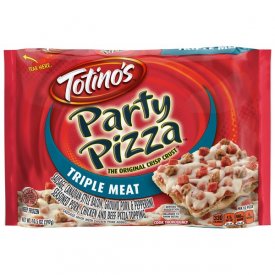 Totino's Triple Meat Party Pizza, 10.5 oz Container