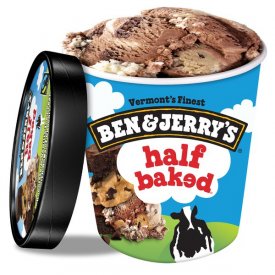 Ben & Jerry's Ice Cream Half Baked 16 oz