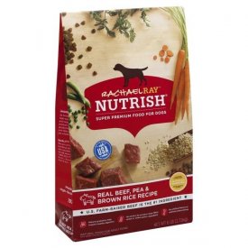 Rachael Ray Nutrish Natural Dry Dog Food, Real Beef, Pea & Brown Rice Recipe, 6 lbs