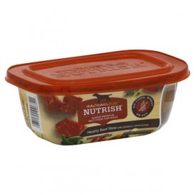 Rachael Ray Nutrish Natural Wet Dog Food, Grain Free, Hearty Beef Stew, 8 oz tub