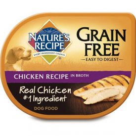 Nature's Recipe Grain Free Chicken Recipe In Broth Wet Dog Food, 2.75-Ounce