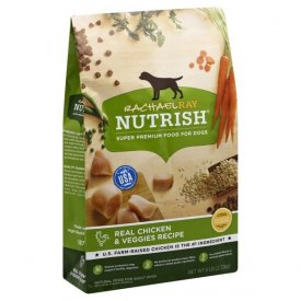 Rachael Ray Nutrish Natural Dry Dog Food, Real Chicken & Veggies Recipe, 6 lbs