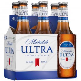 Michelob Ultra® Light Beer, 6 Pack 12 fl. oz. Bottles