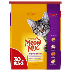 Meow Mix Original Choice Dry Cat Food, 30-Pound