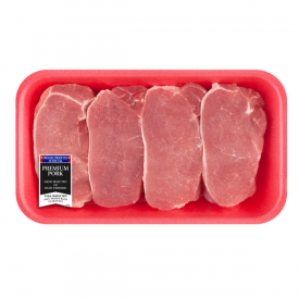Pork Center Cut Loin Chops Boneless, 0.9 - 1.5 lb