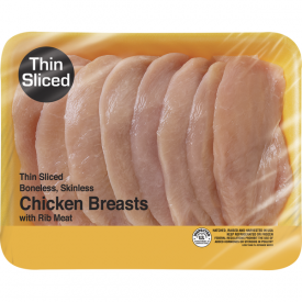 Freshness Guaranteed Thin-Sliced Chicken Breast, 2.25-3.00 lb