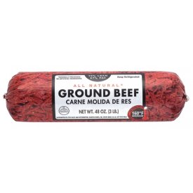 73% Lean/27% Fat, Ground Beef Roll, 3 lb