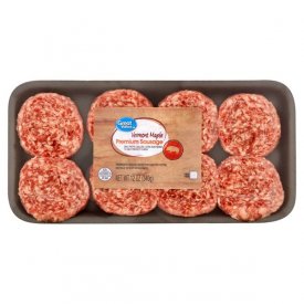 Great Value Vermont Maple Premium Sausage, 12 Oz.