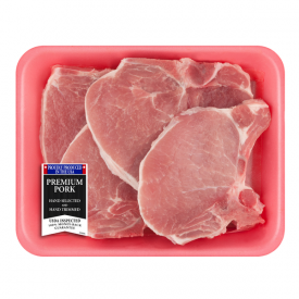 Pork Center Cut Loin Chops Bone-In, 1.6 - 2.6 lb