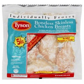 Tyson Foods Tyson 5lb Bs Chicken Breast