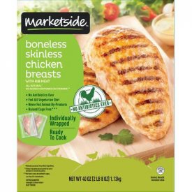 Marketside Boneless Skinless Chicken Breasts, 2.5 lb
