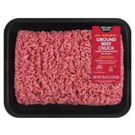 80% Lean/20% Fat, Ground Beef Chuck, 2.25 lb