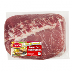 Tyson&reg; All Natural* Pork Ribeye Loin Roast Boneless, 1.0 - 2.4 lb