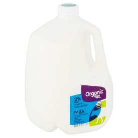 Great Value Organic Reduced Fat Milk, 1 gal