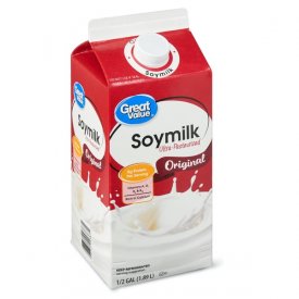 Great Value Original Soymilk, 0.5 gal